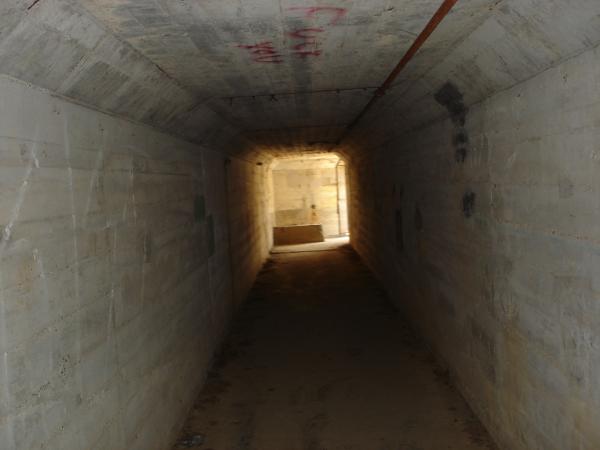 Flash Photo from Inside the Body Chute