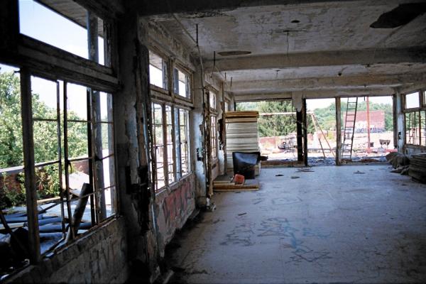 Roof of Waverly Hills Sanitorium