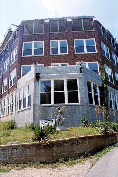Side of Waverly Hills Sanitorium